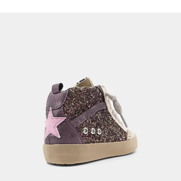 ✨RILEY TODDLERS PEWTER GLITTER ✨