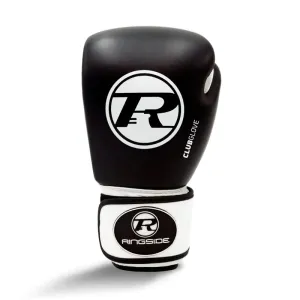 RINGSIDE CLUB TRAINING STRAP 16OZ-BLACK/WHITE