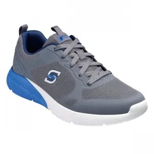S Sport By Skechers Mens Troy Lace Up Sneakers 88421359 Gray / Blue 9