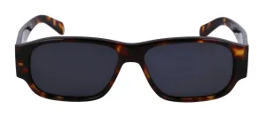 Salvatore Ferragamo SF 1109S 242 Rectangular Plastic Dark Tortoise Sunglasses with Grey Lens