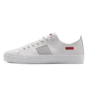Seika / White Full-Grain Leather / White