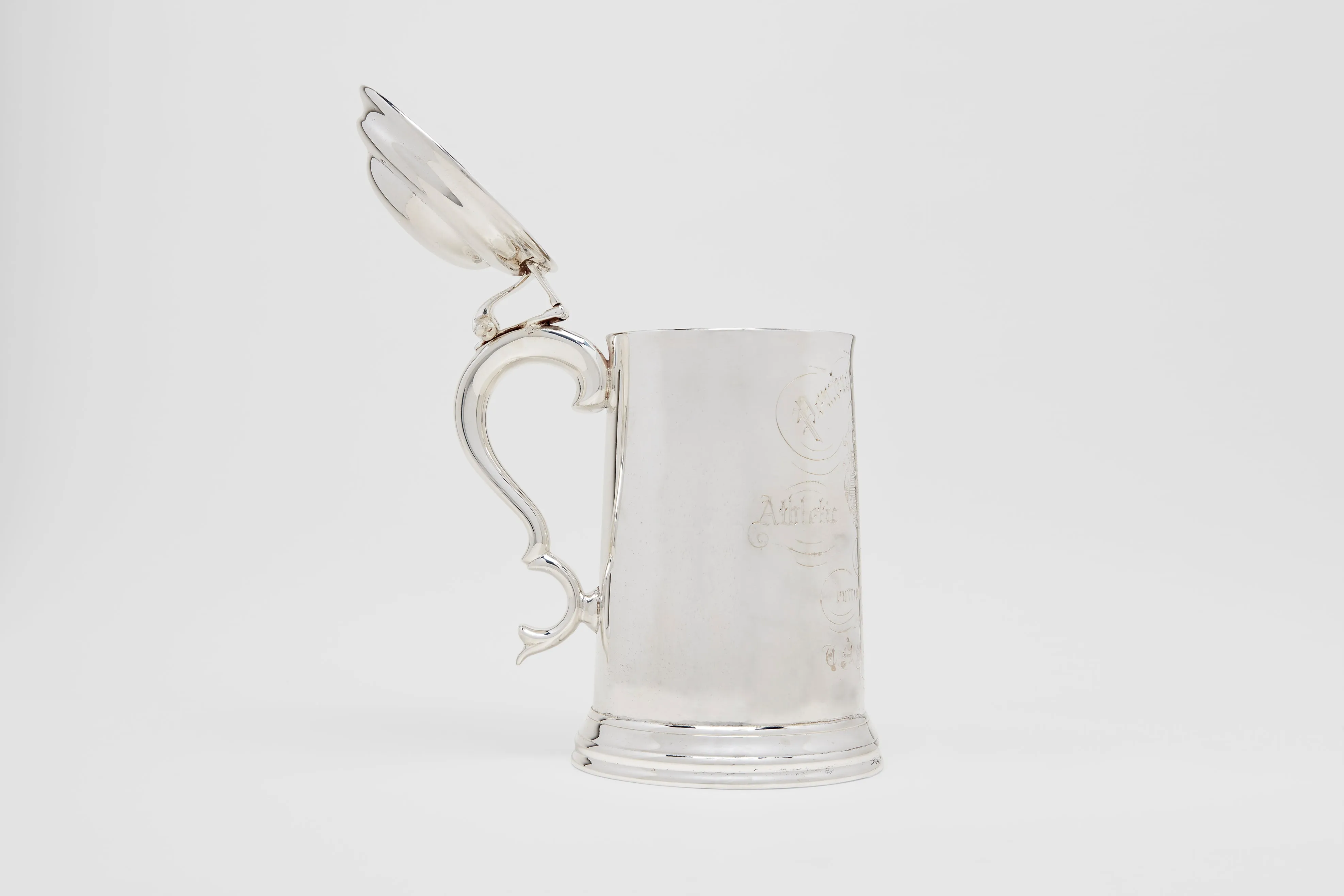 Set of Six Lidded Drinking Tankards