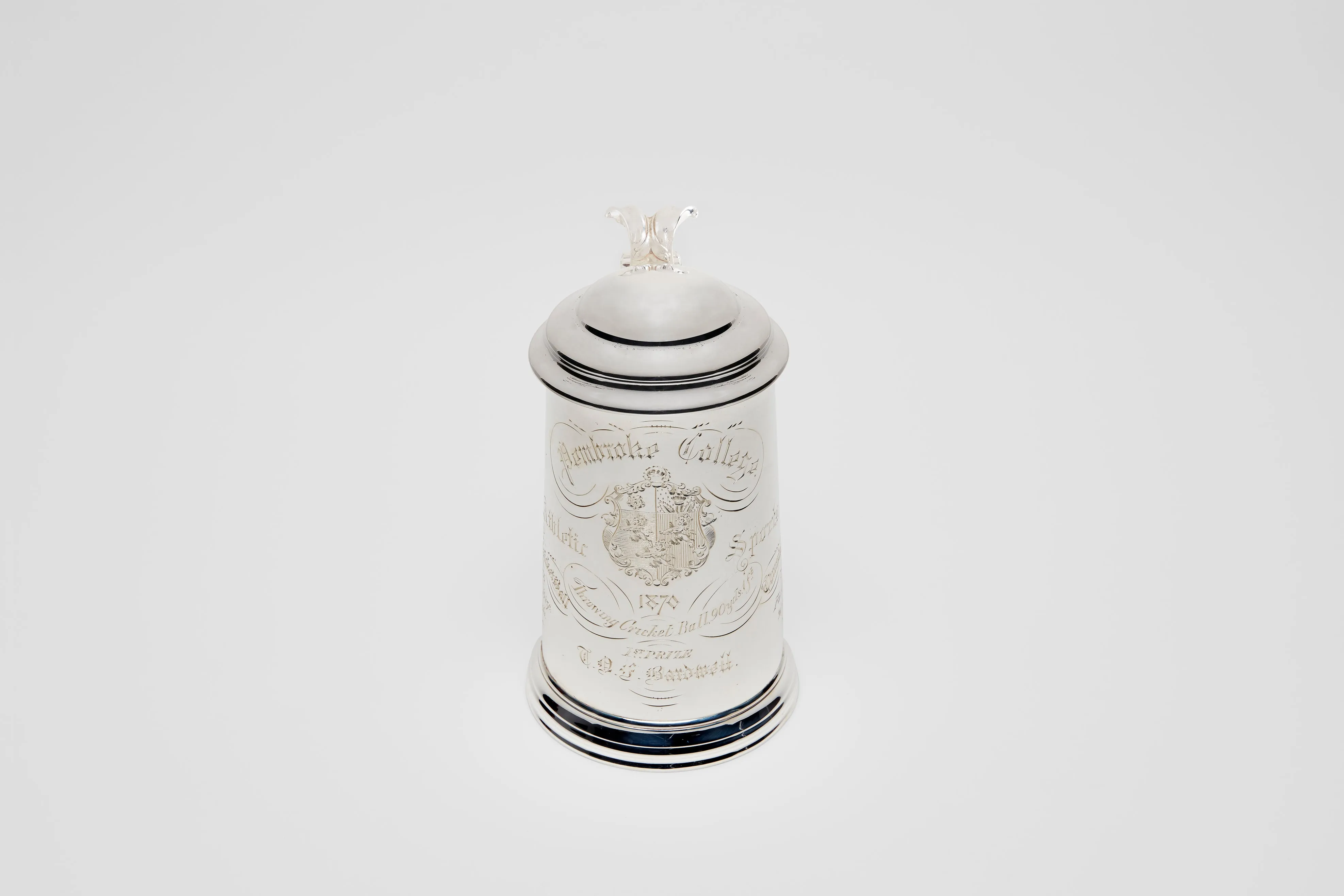 Set of Six Lidded Drinking Tankards