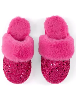 Shiraleah Fiesta Slippers, Magenta