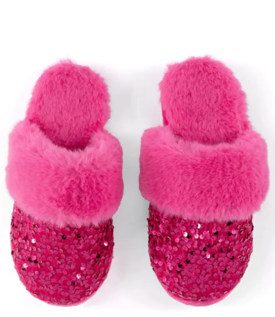 Shiraleah Fiesta Slippers, Magenta
