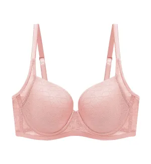 SIGNATURE SHEER WIRED PADDED BRA