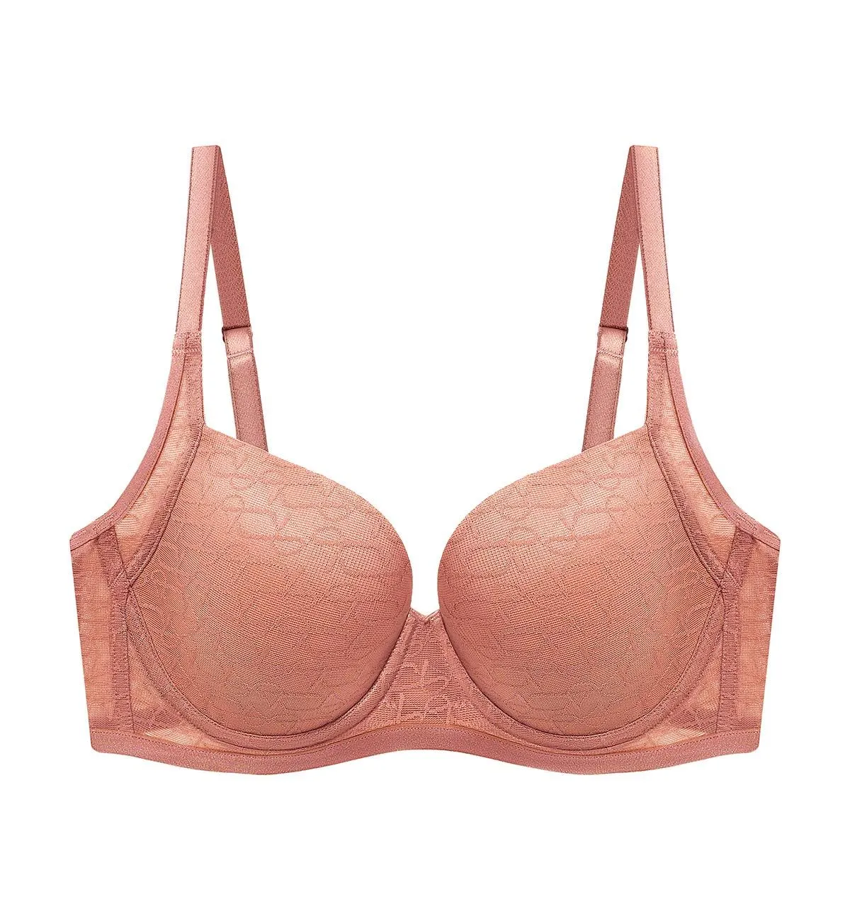 SIGNATURE SHEER WIRED PADDED BRA
