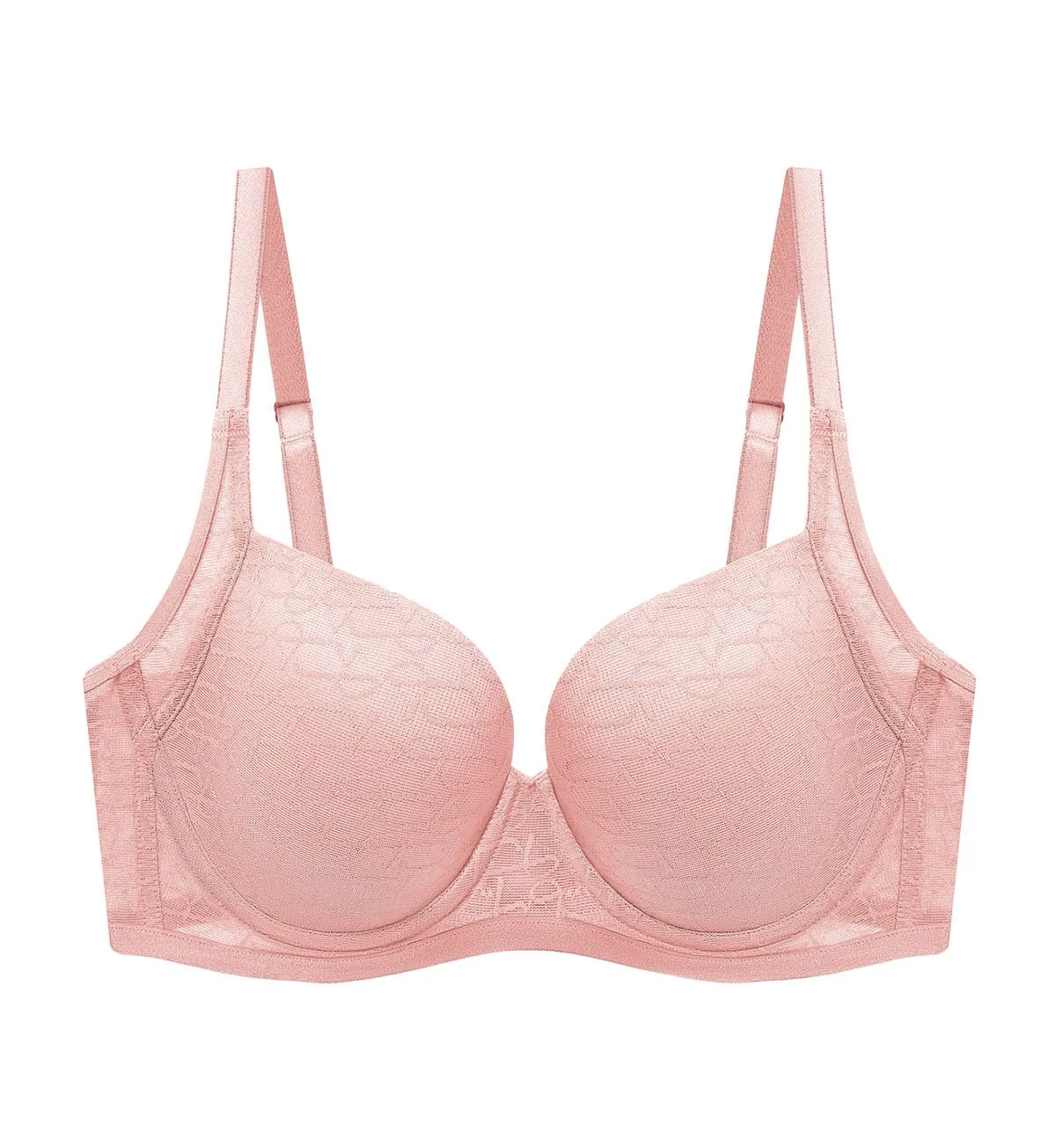 SIGNATURE SHEER WIRED PADDED BRA