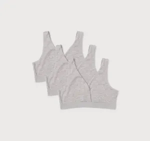 Soft Touch Basic Bralette 3-pack