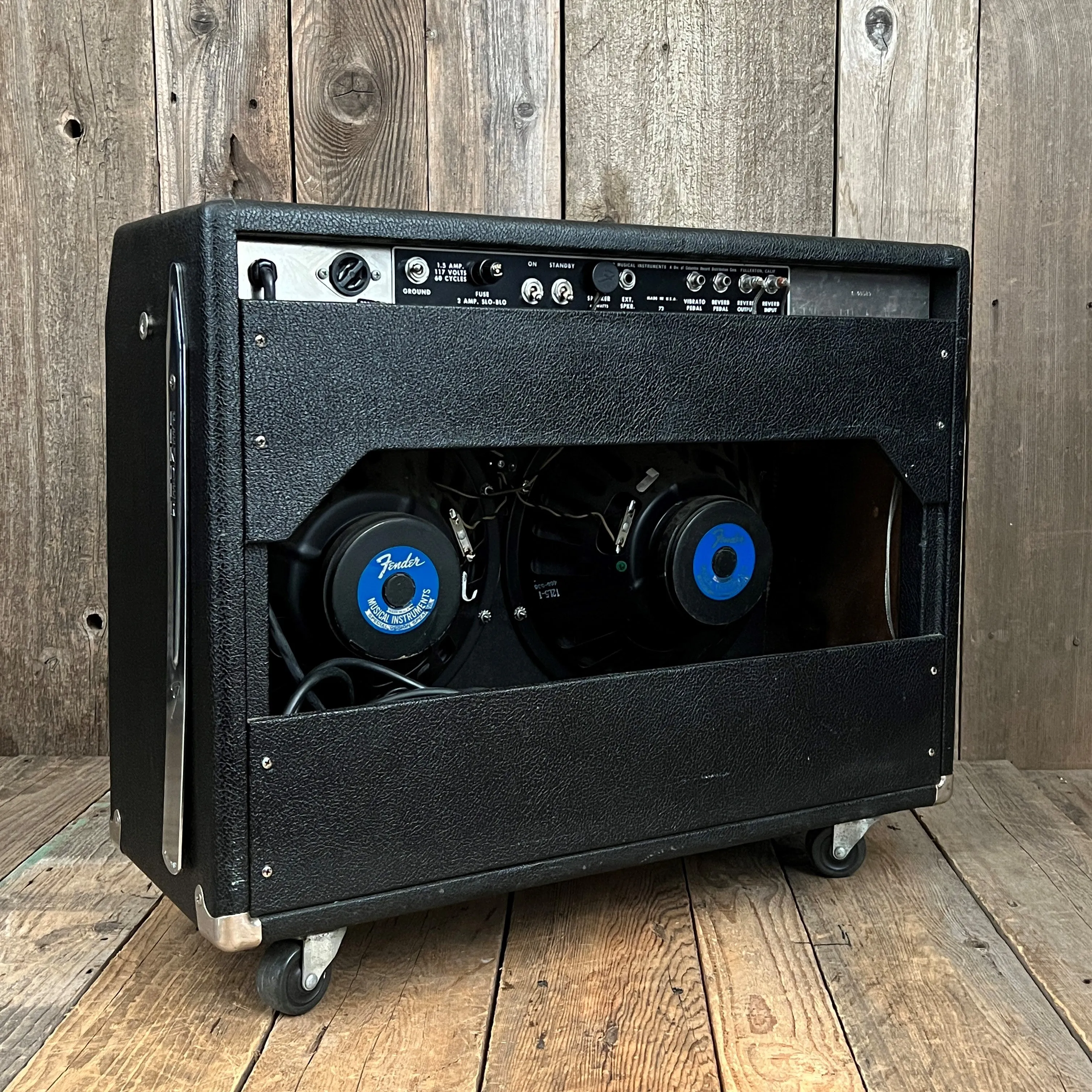 SOLD - Fender Pro Reverb Black Panel Pre CBS 1965 FEIC AA165