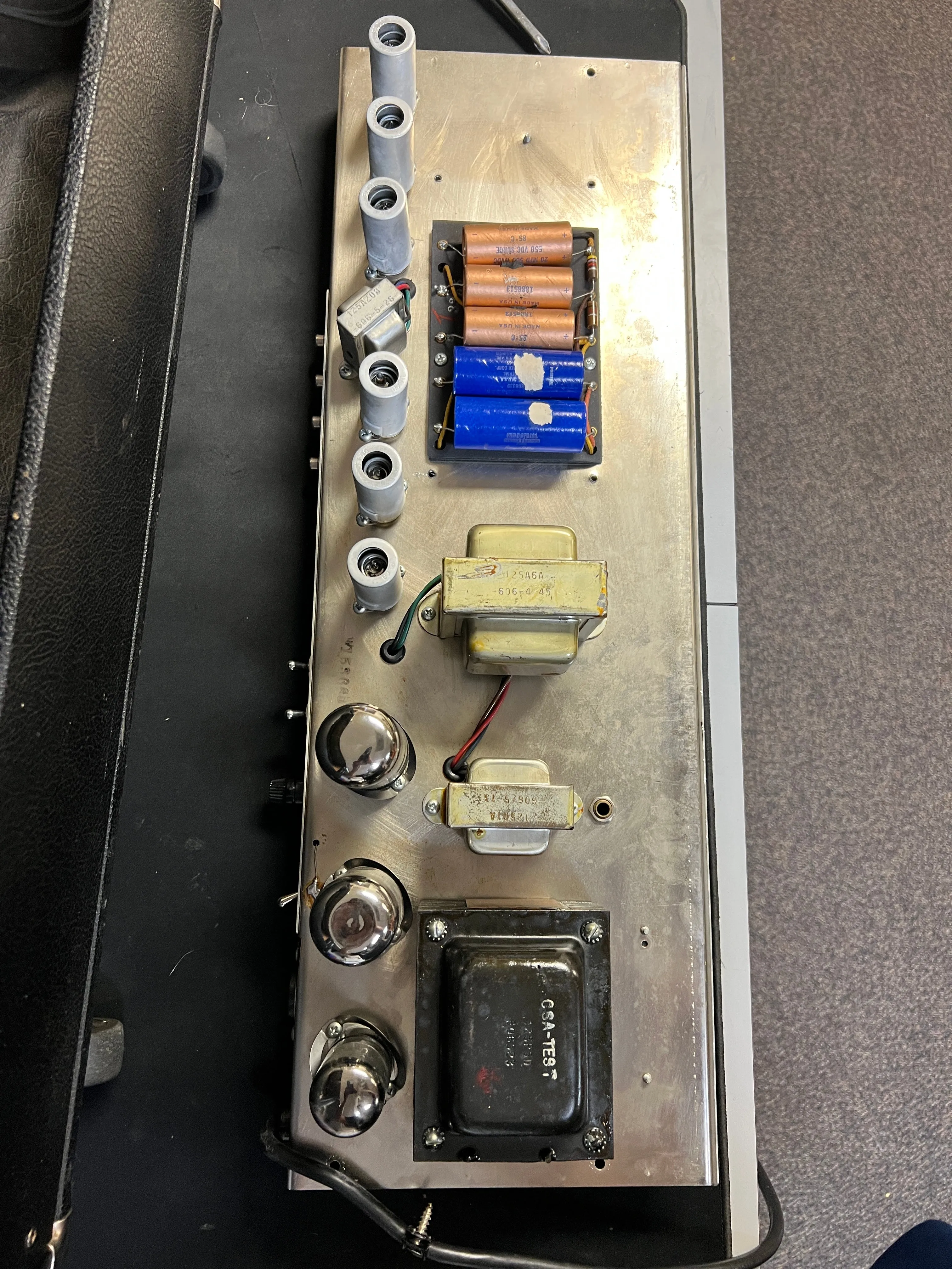 SOLD - Fender Pro Reverb Black Panel Pre CBS 1965 FEIC AA165