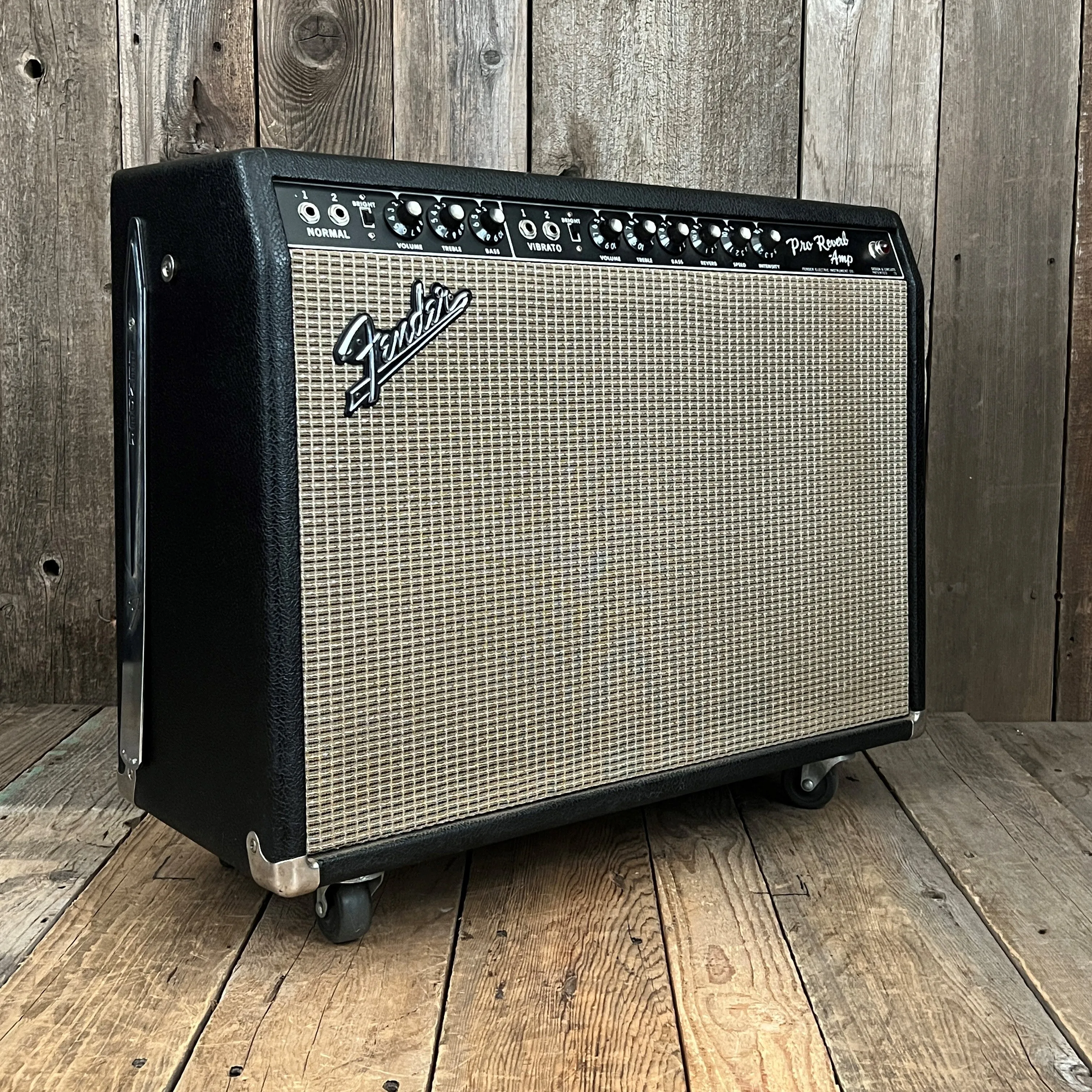 SOLD - Fender Pro Reverb Black Panel Pre CBS 1965 FEIC AA165