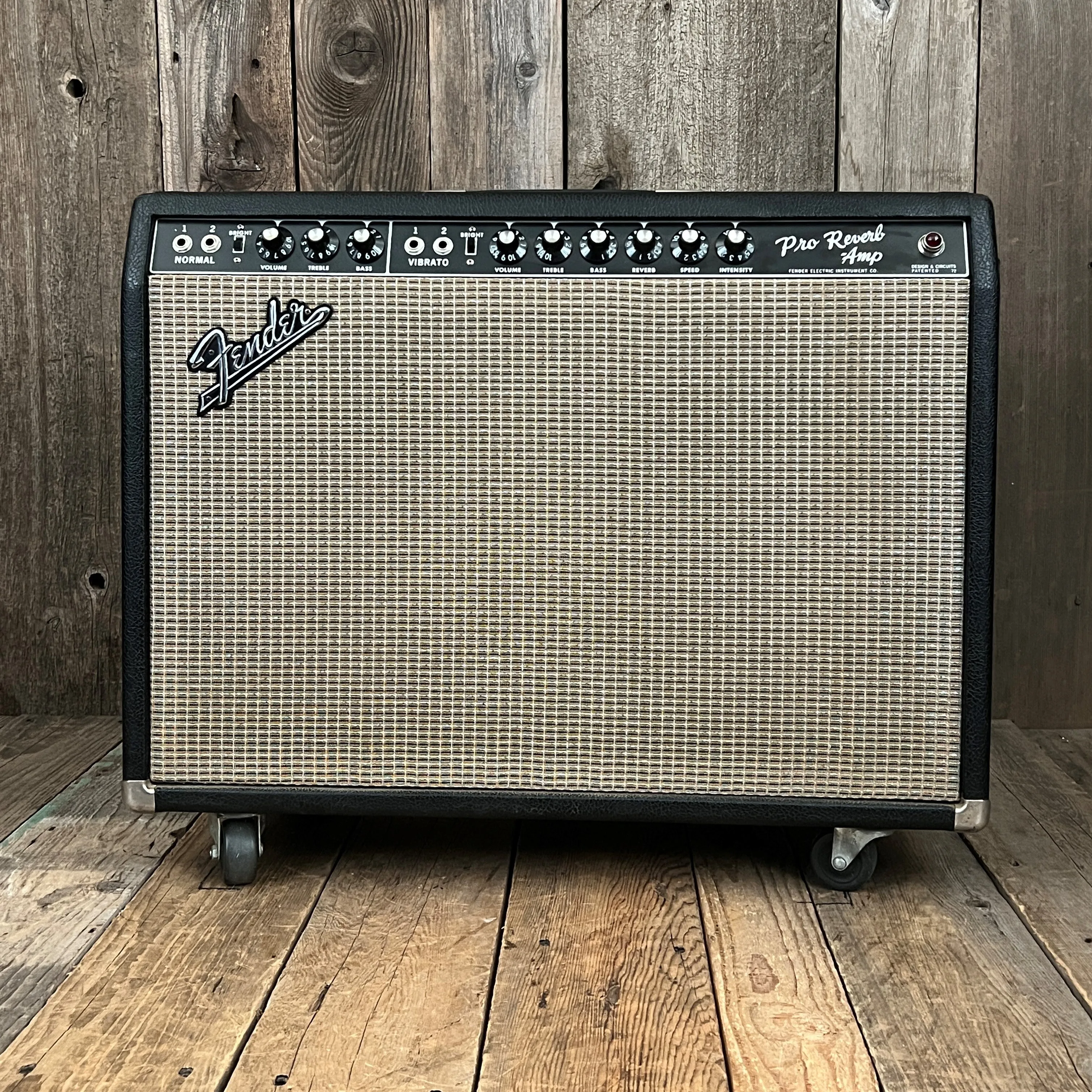SOLD - Fender Pro Reverb Black Panel Pre CBS 1965 FEIC AA165