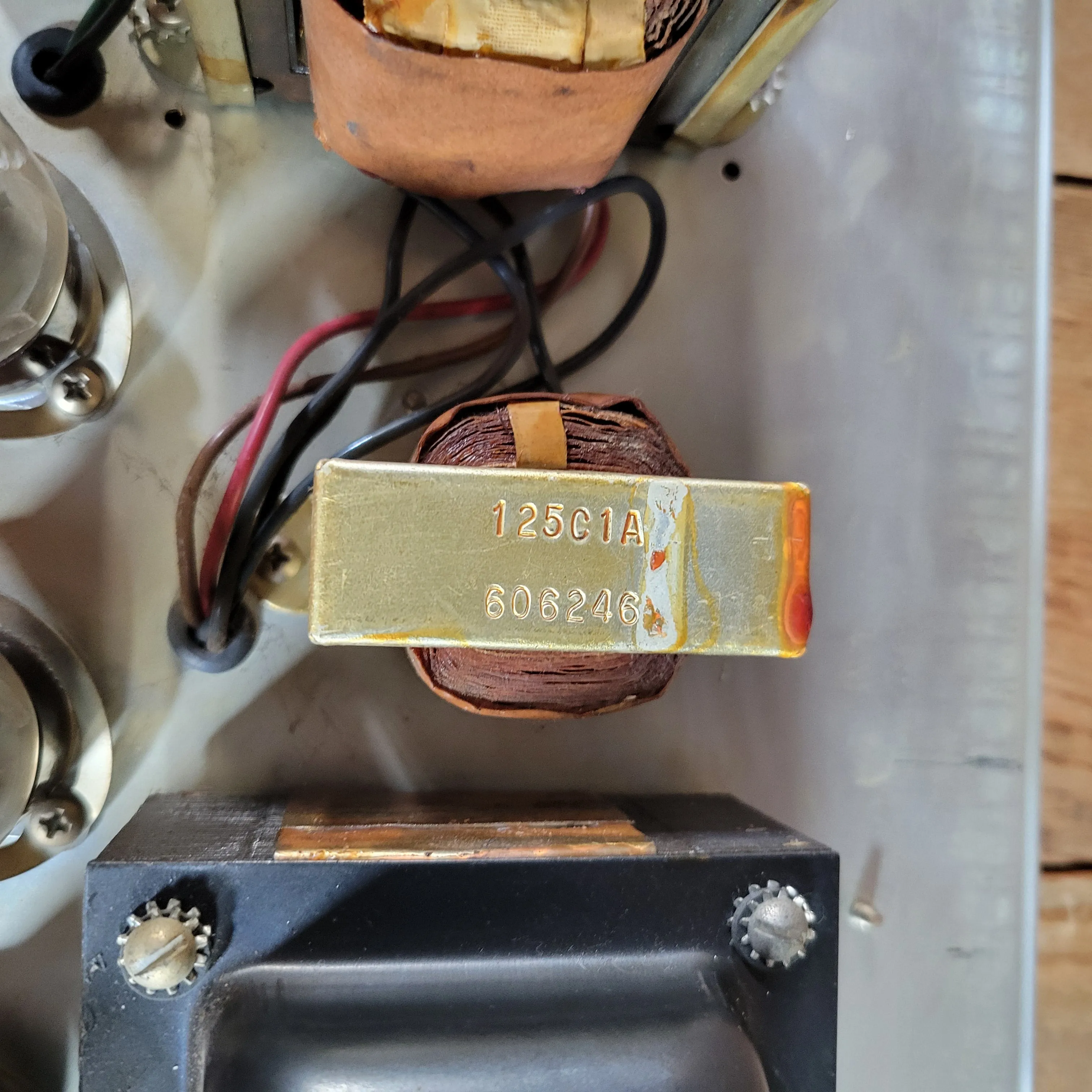 SOLD - Fender Super Amp 6GA-4 Brown Tolex Wheat Grille 1962 Serviced