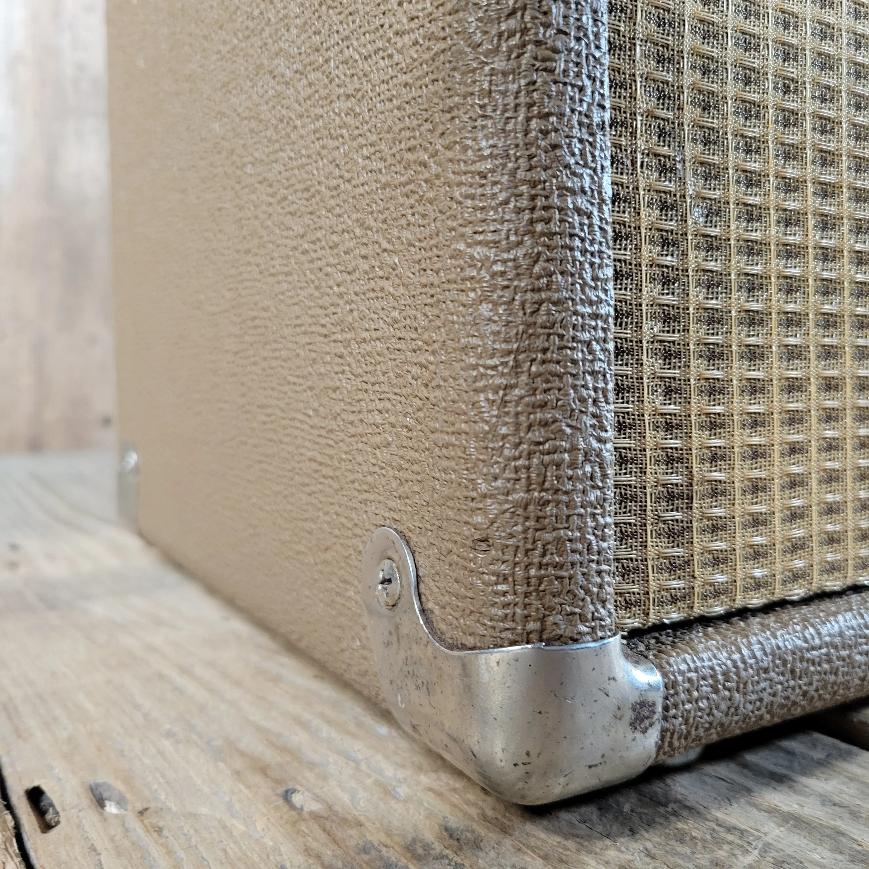 SOLD - Fender Super Amp 6GA-4 Brown Tolex Wheat Grille 1962 Serviced