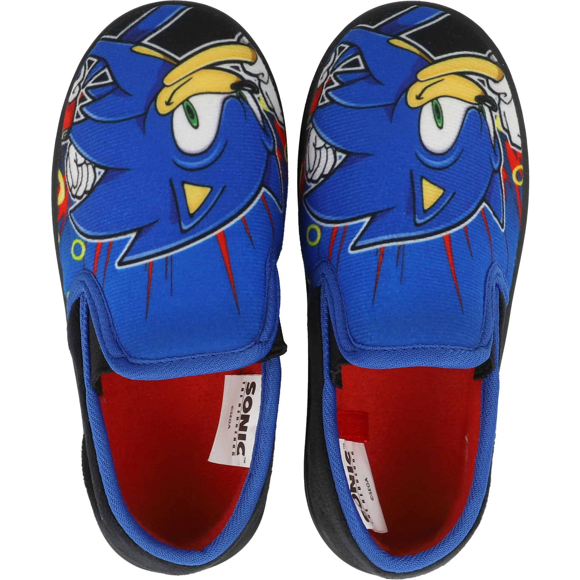 Sonic The Hedgehog Jackson Blue Kids Slippers