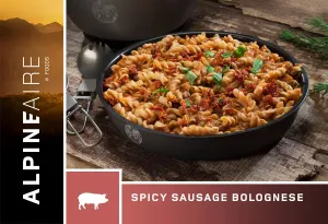 Spicy Pasta Bolognese Pork