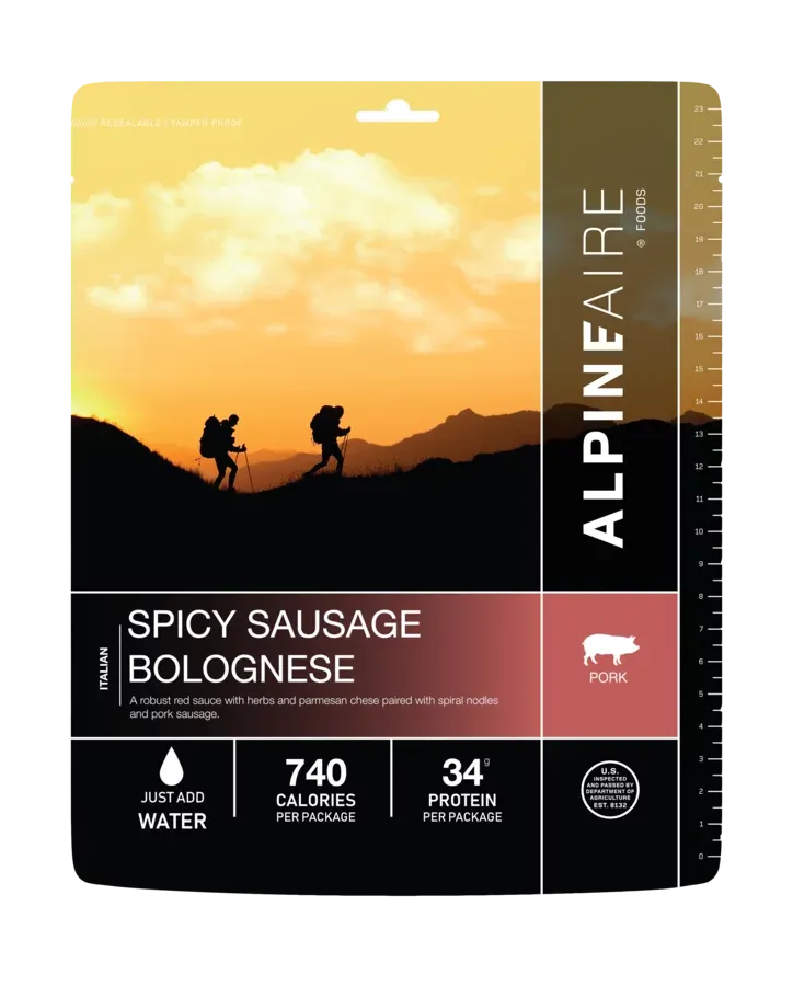 Spicy Pasta Bolognese Pork