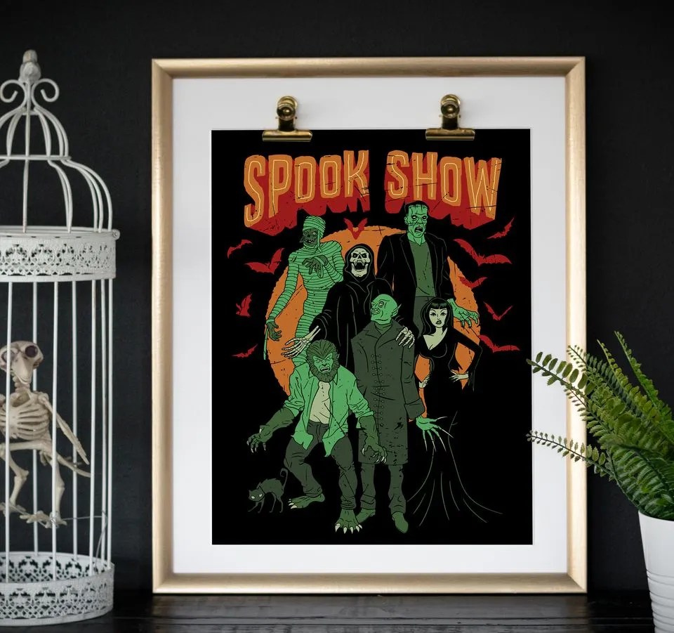 Spook Show Art Print