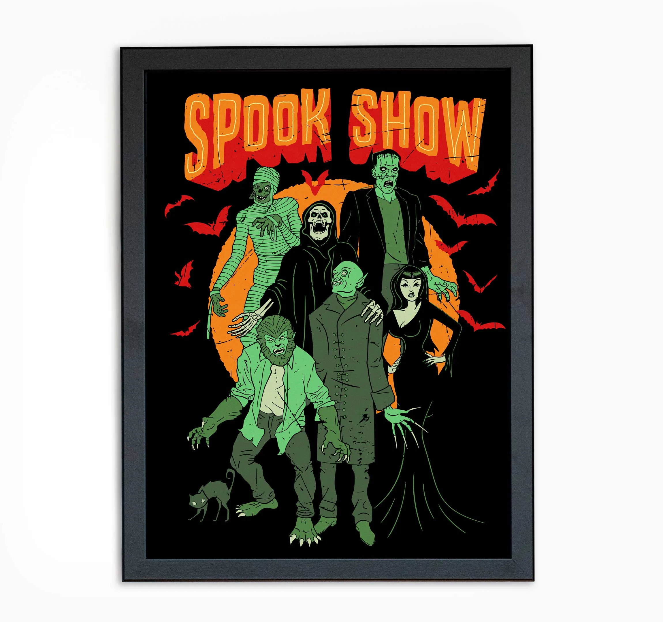Spook Show Art Print