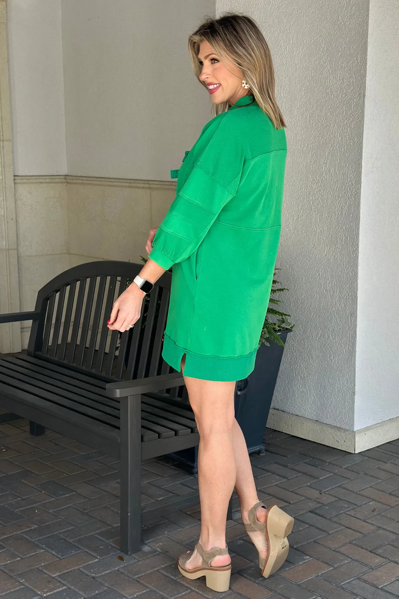 Sporty Chic Meets Feminine Flair