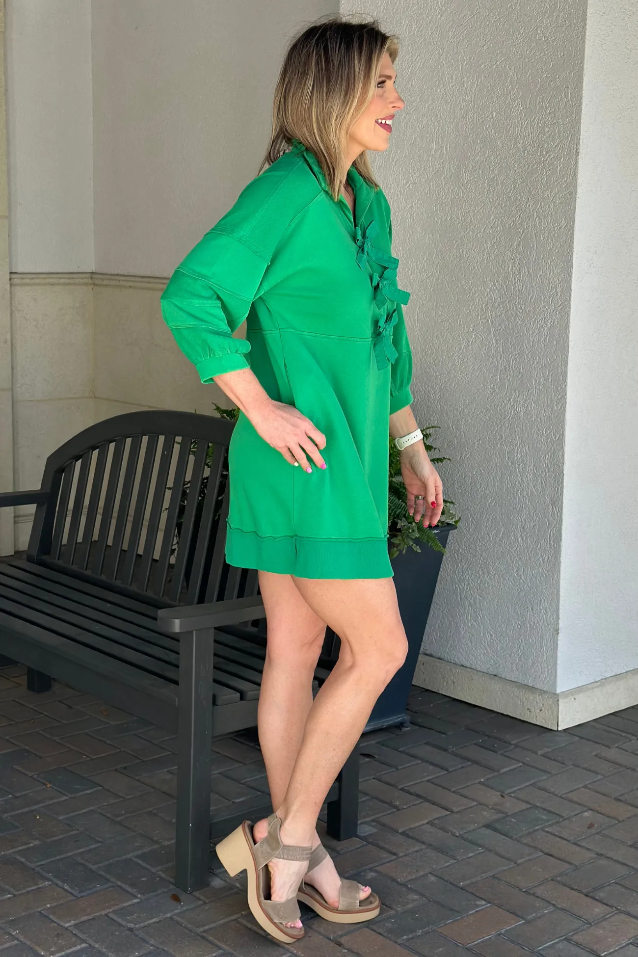 Sporty Chic Meets Feminine Flair