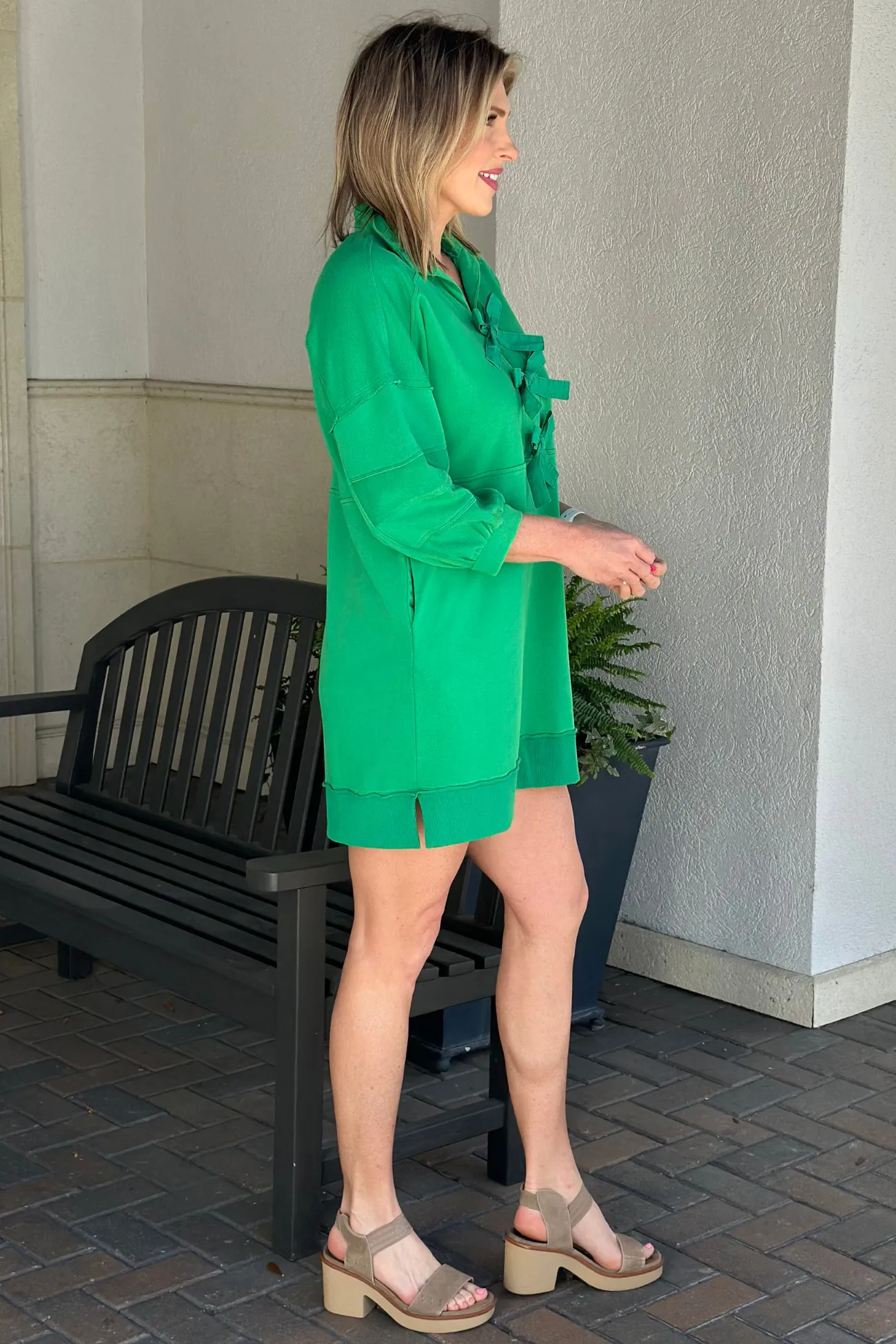 Sporty Chic Meets Feminine Flair