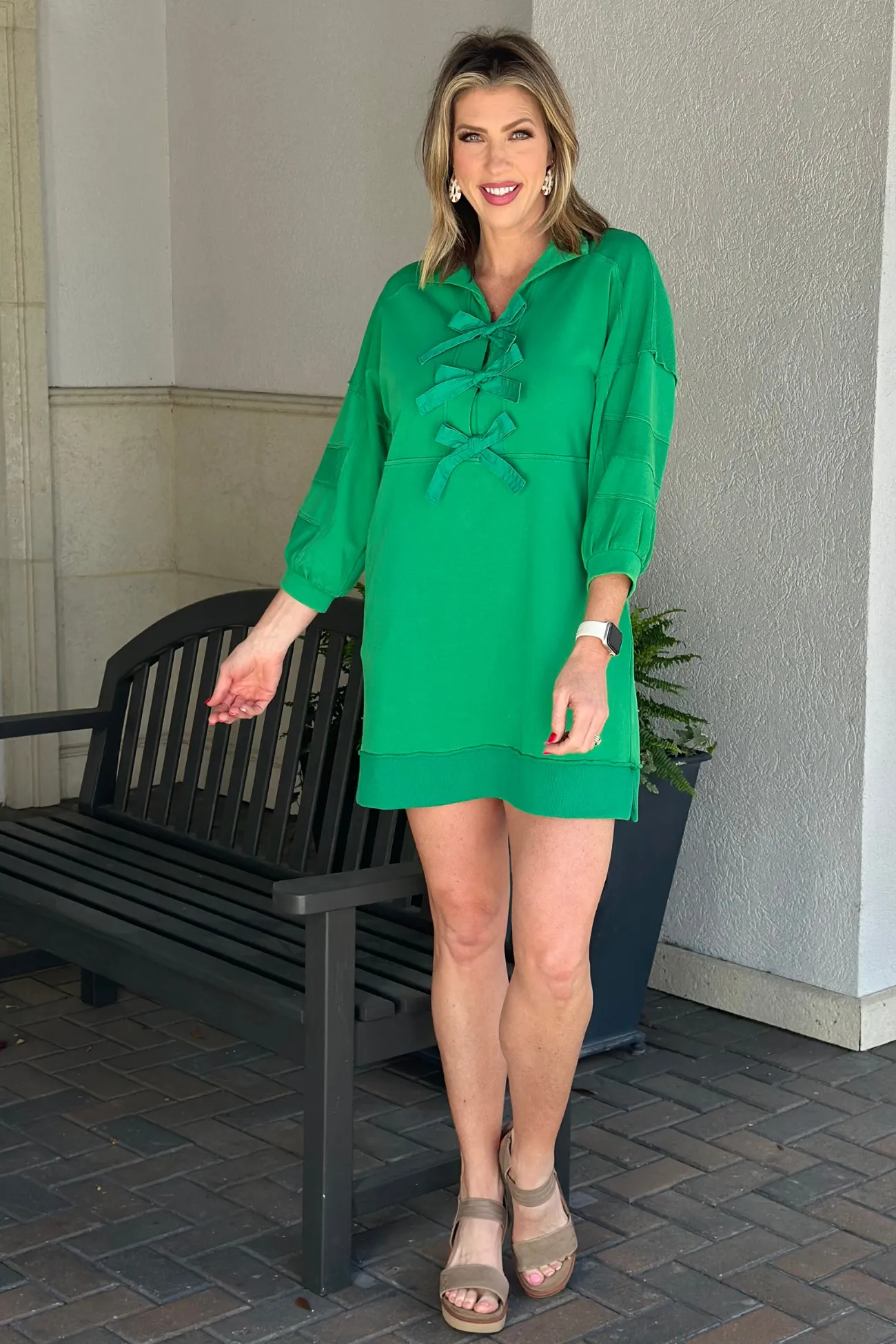 Sporty Chic Meets Feminine Flair