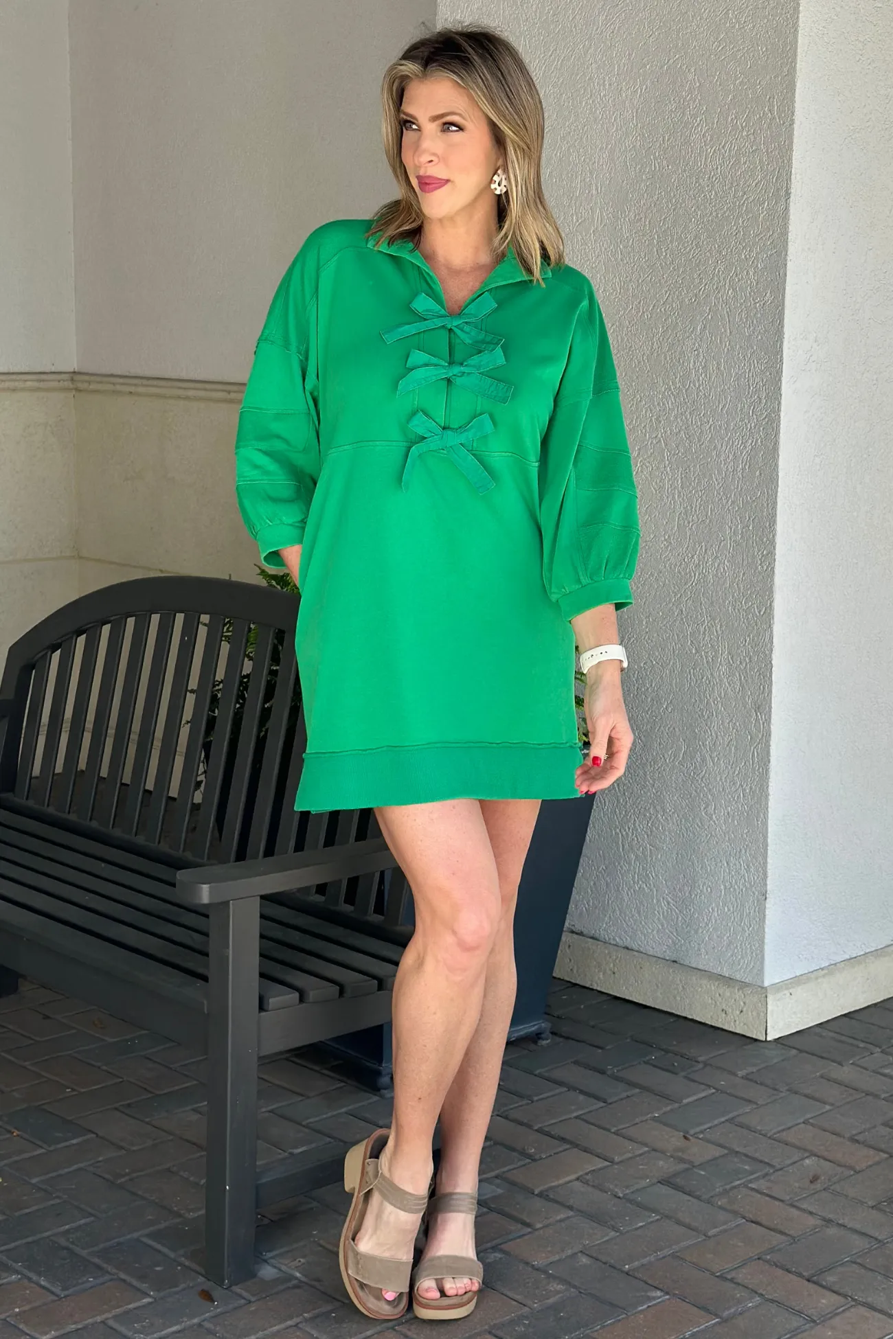 Sporty Chic Meets Feminine Flair