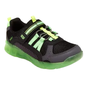 Stride Rite Levee Sneaker - Black Neon