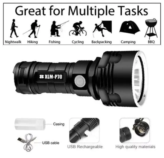 SUNRAY Heavy Duty LED Flashlight