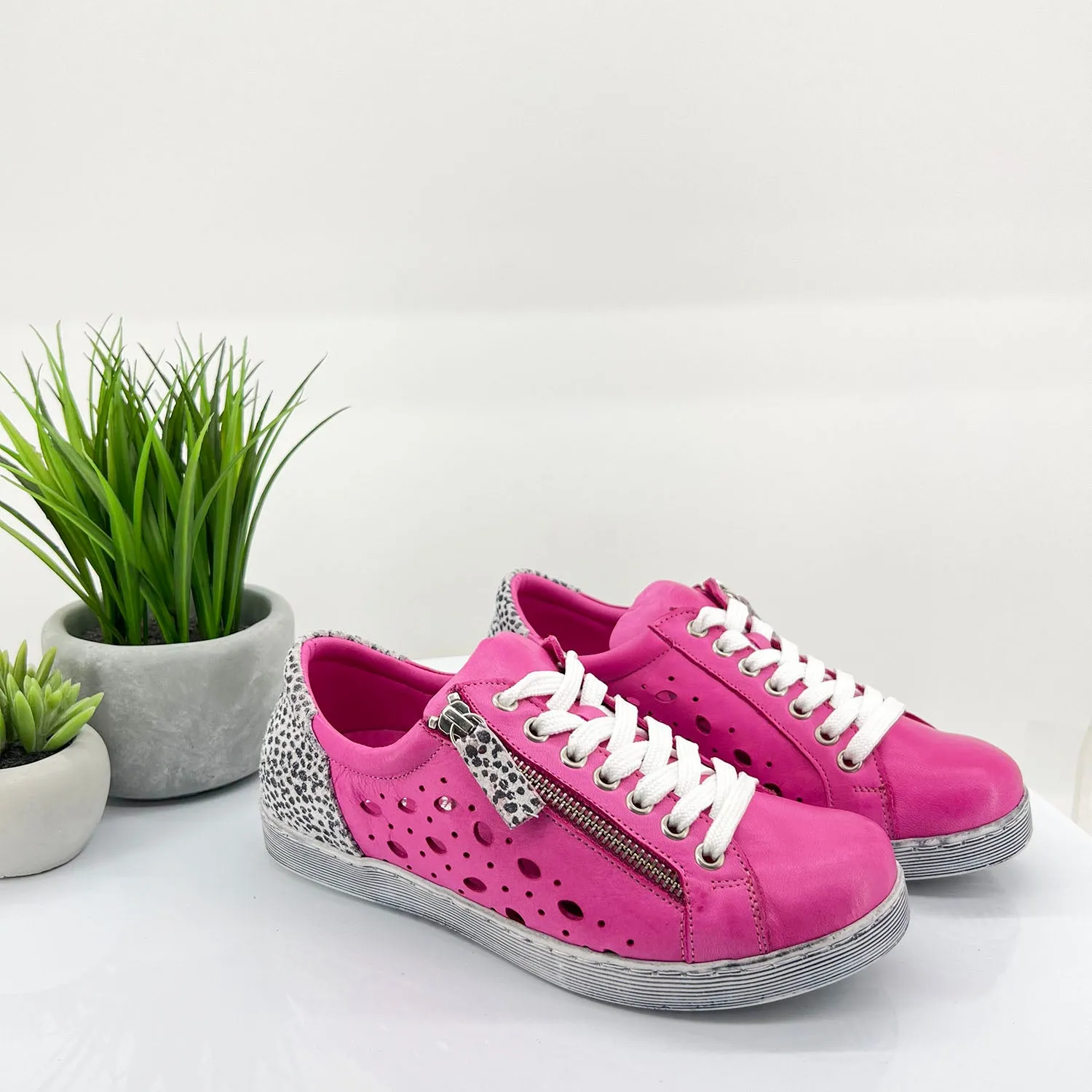 Talpan Sneaker - Fuchsia - RS17