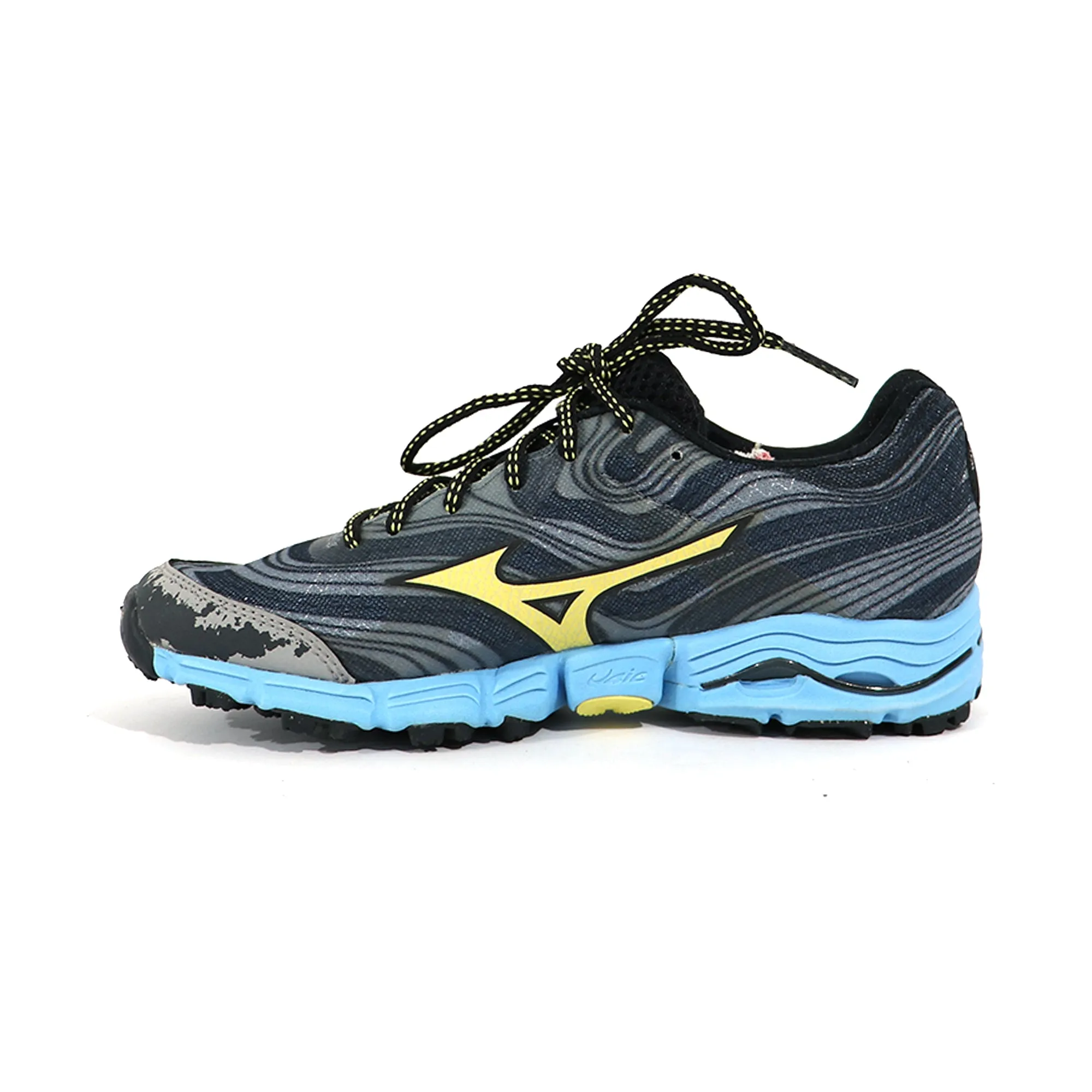 Tenis Montaña Hiking Mizuno Fcl0314 Lineas Marino Rey