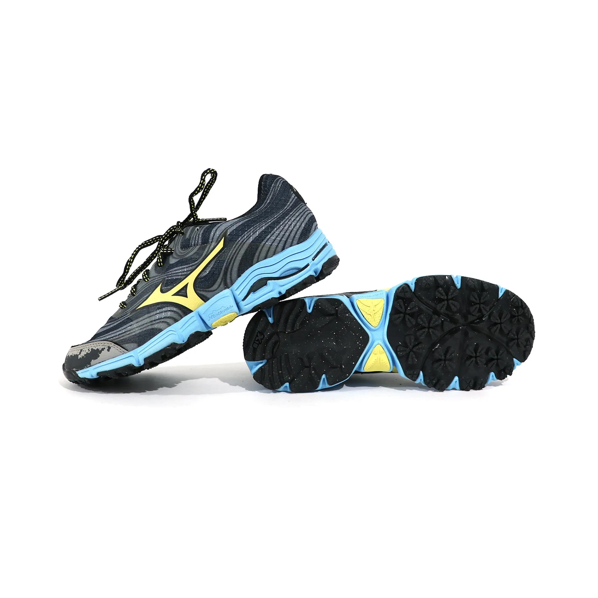 Tenis Montaña Hiking Mizuno Fcl0314 Lineas Marino Rey