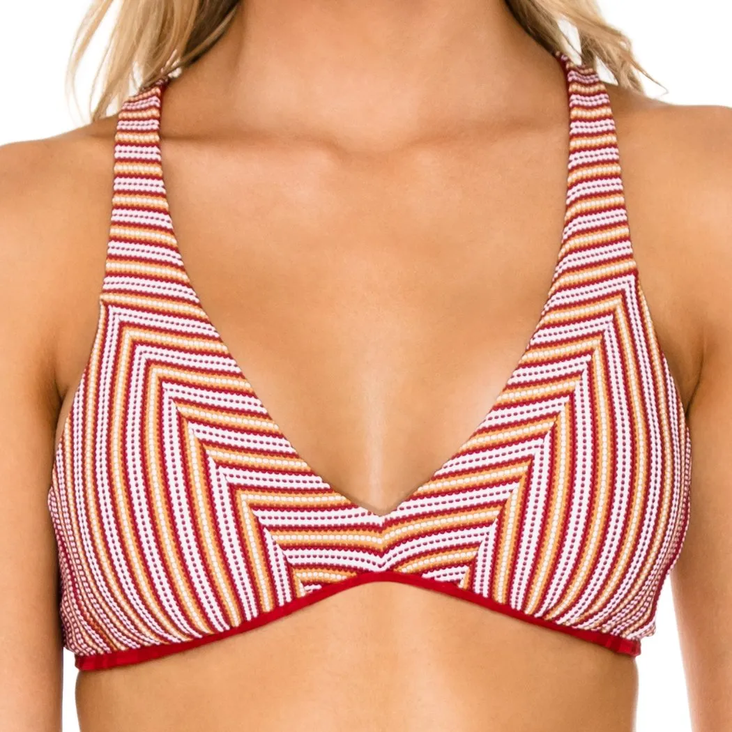 TORRE DE ORO - Cross Back Halter Top