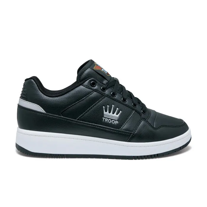 Troop Destroyer Low Black/White/Silver