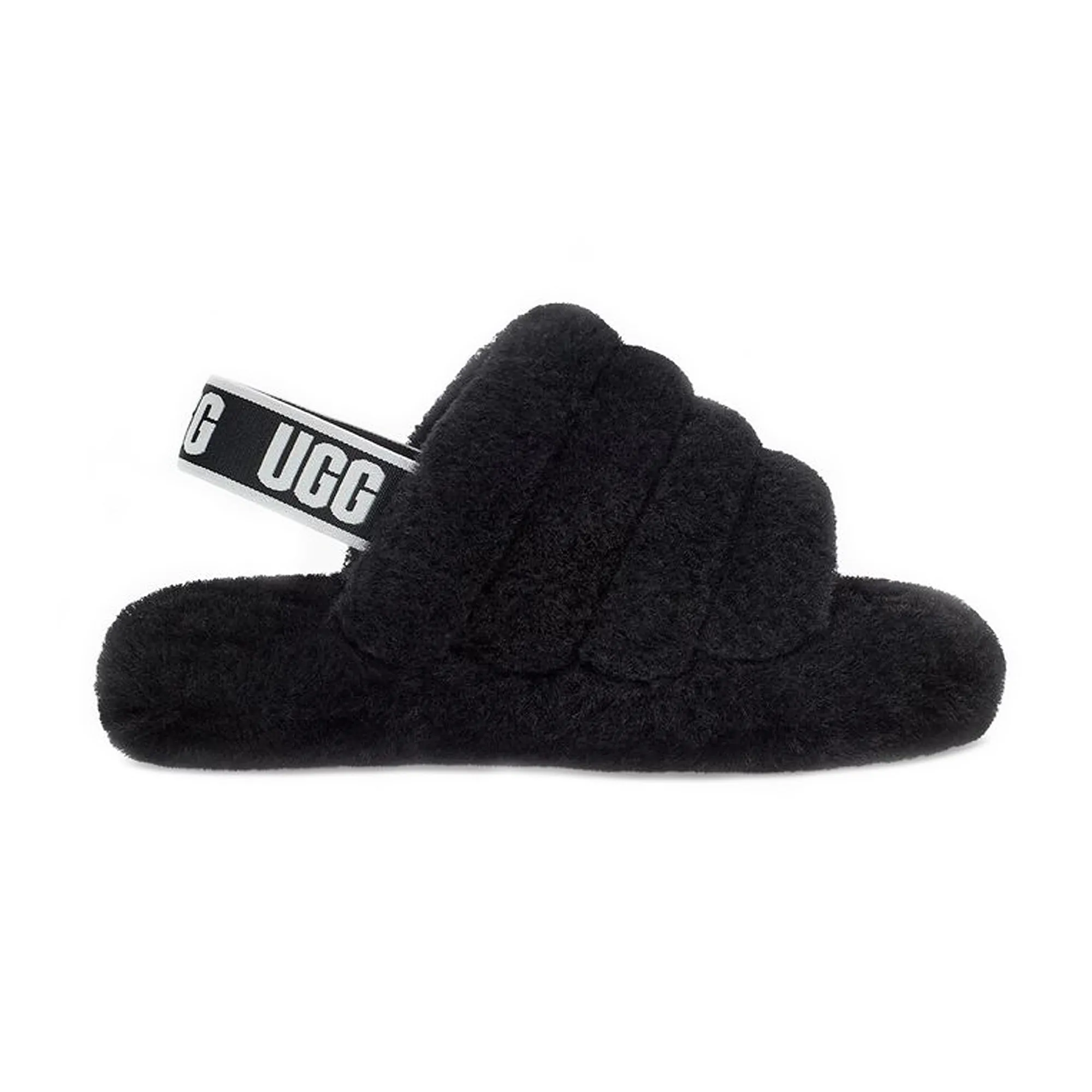 UGG Fluff Yeah Slide Black