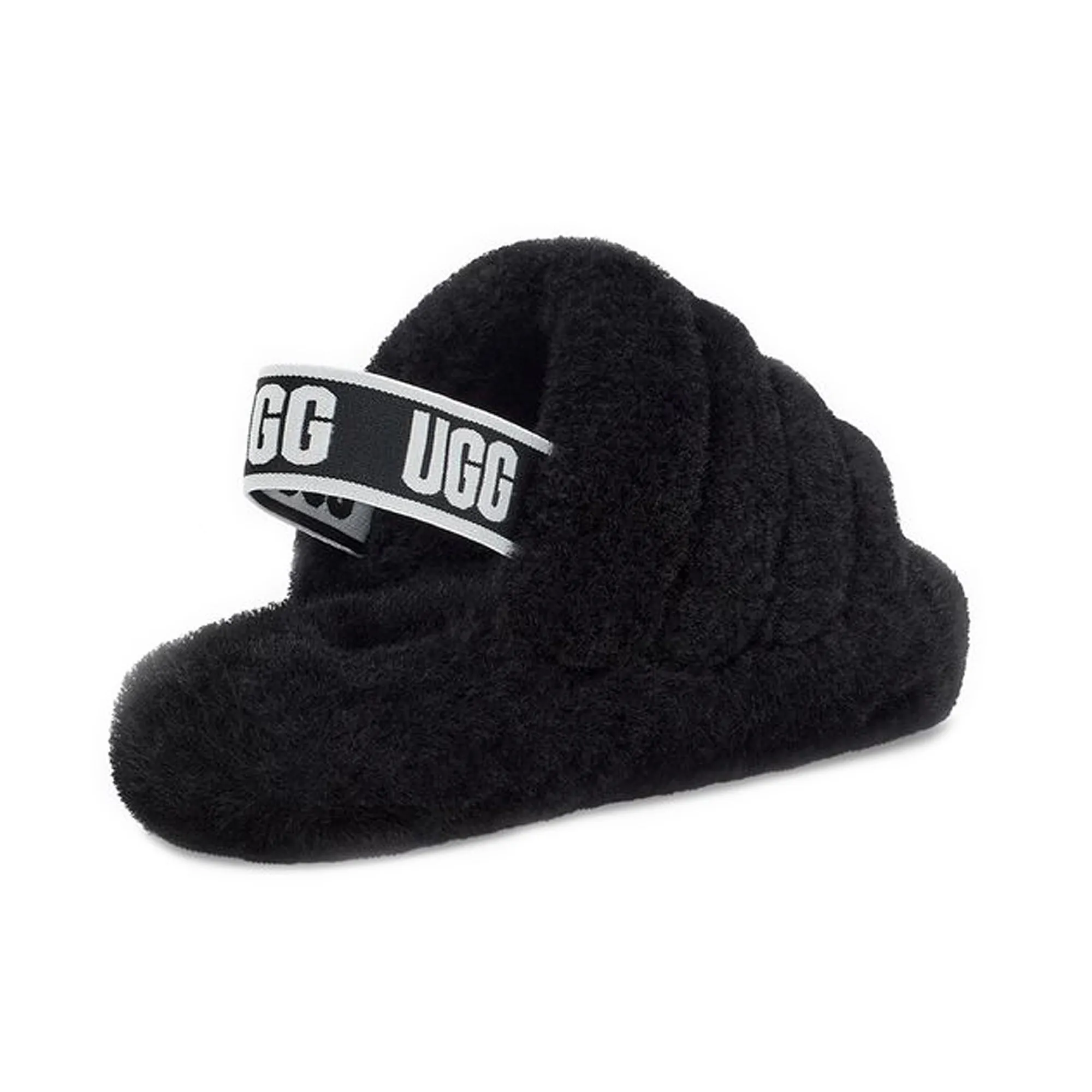 UGG Fluff Yeah Slide Black