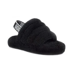 UGG Fluff Yeah Slide Black