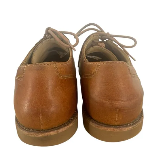 Ugg Men Hixson Brown Leather Oxford Lace Up Dress Shoes | Size 12
