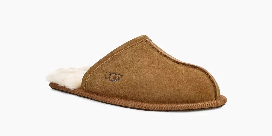 UGG Mens Scuff Suede Chestnut