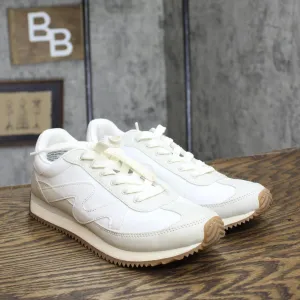 Universal Thread Womens Lace Up Low Top Sneakers 167b4ce3bf04dc White / Gray 7M