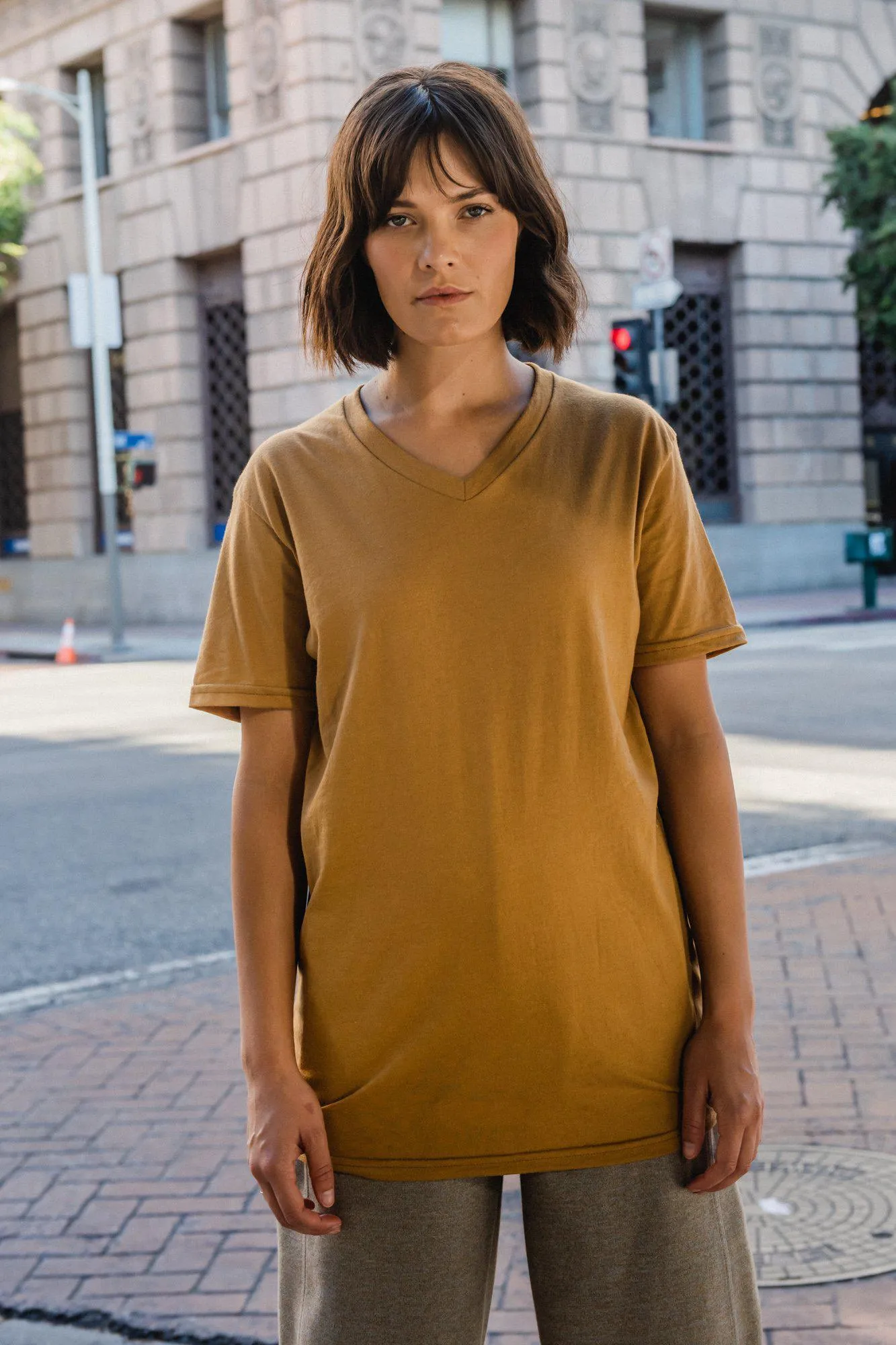 V-Neck T-Shirt | CL-1005