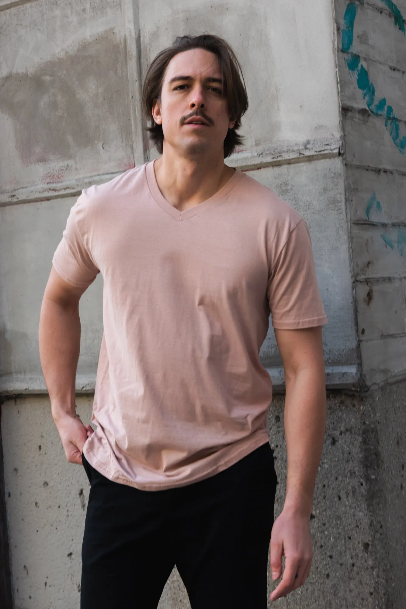 V-Neck T-Shirt | CL-1005