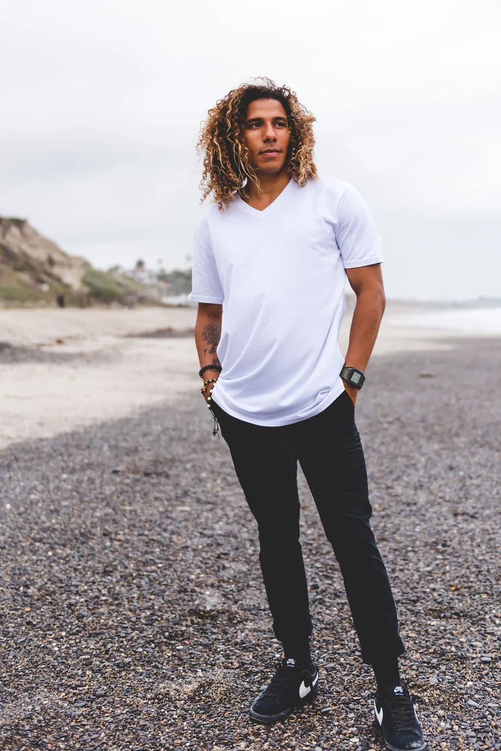 V-Neck T-Shirt | CL-1005