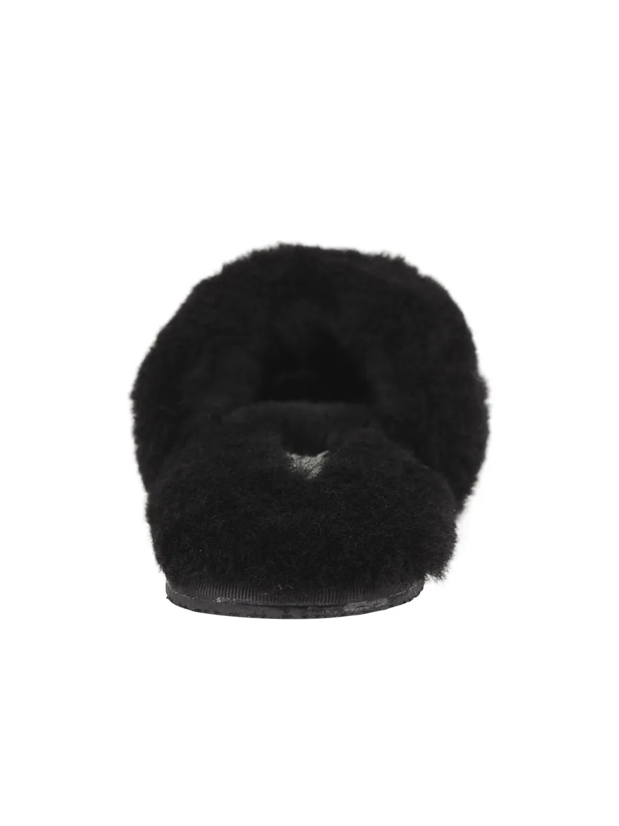 Vail Shearling Thong Slipper