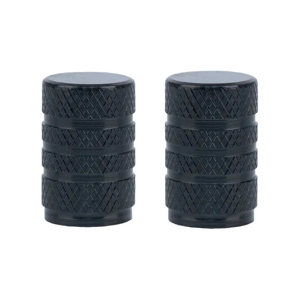 Valve Caps Oxford Black, 2 pcs