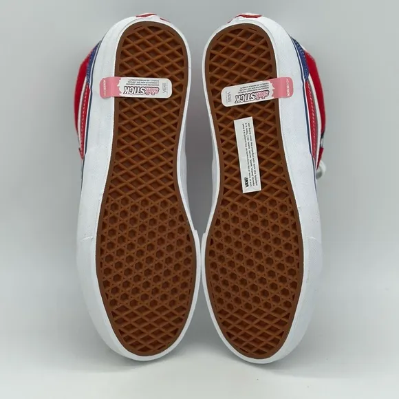 Vans Red and Blue Sneakers