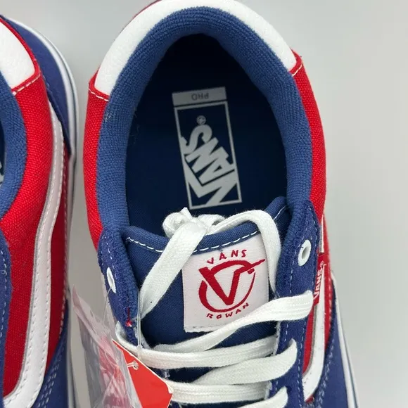 Vans Red and Blue Sneakers
