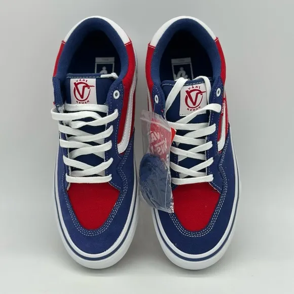 Vans Red and Blue Sneakers